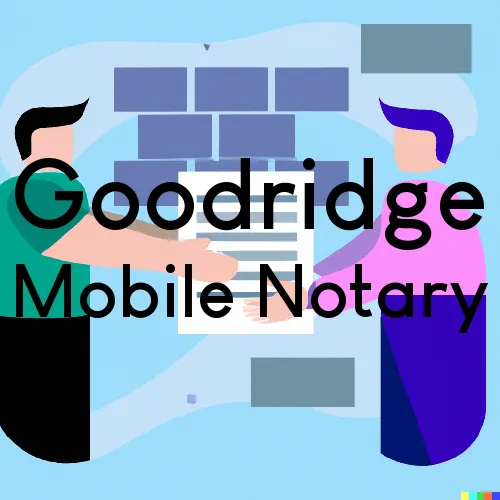Goodridge, MN Mobile Notary Signing Agents in zip code area 56725