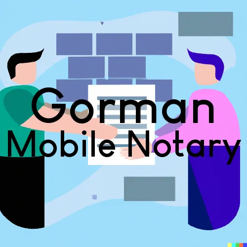 Traveling Notary in Gorman, CA