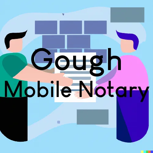 Gough, GA Mobile Notary and Signing Agent, “Happy's Signing Services“ 