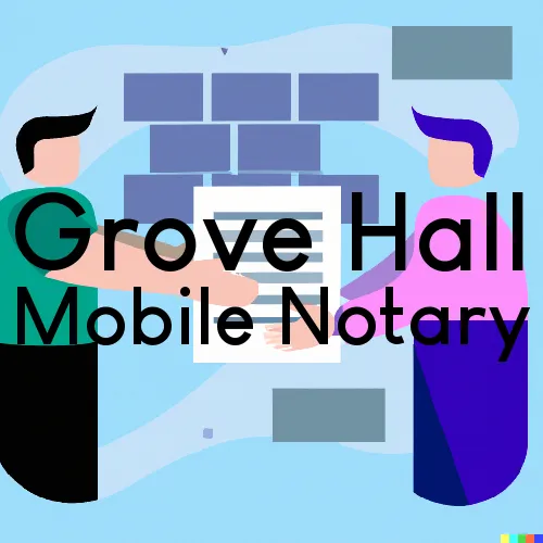 Grove Hall, MA Traveling Notary Services