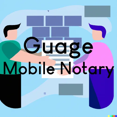 Guage, KY Traveling Notary, “U.S. LSS“ 