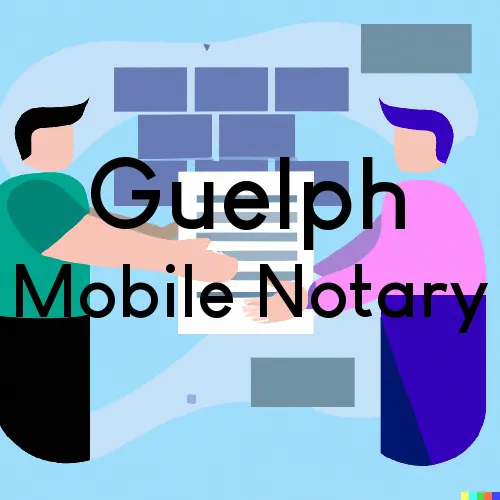 Guelph, ND Mobile Notary and Traveling Signing Services 