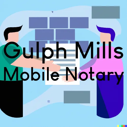 Gulph Mills, PA Traveling Notary, “Gotcha Good“ 