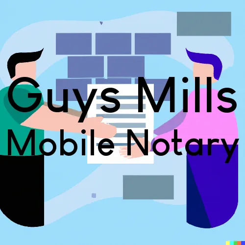 Guys Mills, PA Mobile Notary and Signing Agent, “Munford Smith & Son Notary“ 