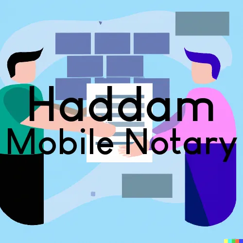 Traveling Notary in Haddam, KS