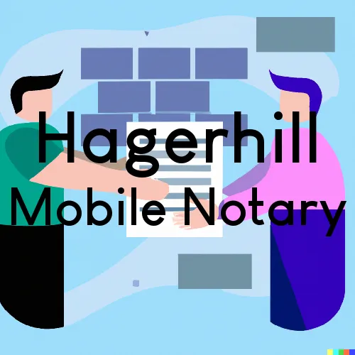 Traveling Notary in Hagerhill, KY