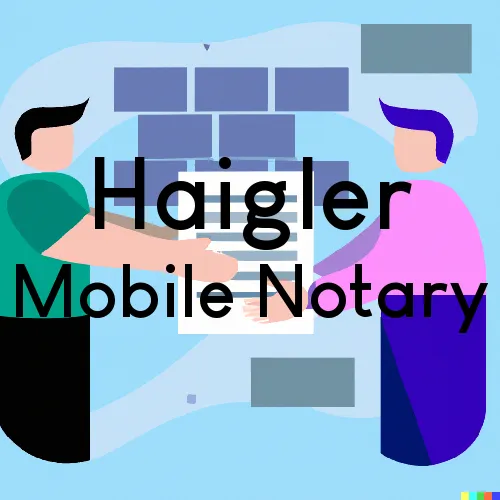Traveling Notary in Haigler, NE