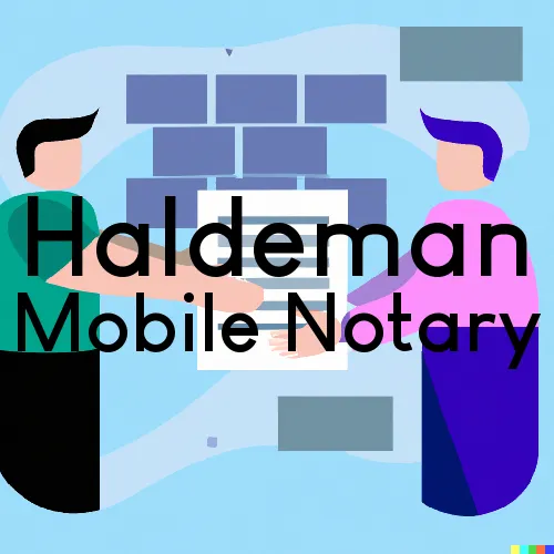 Haldeman, KY Mobile Notary Signing Agents in zip code area 40351