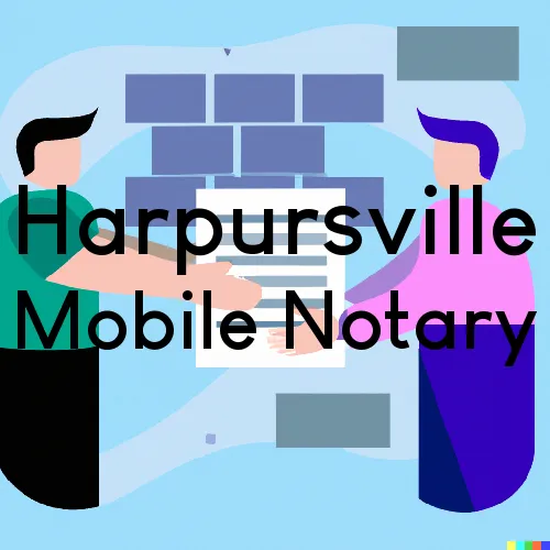 Traveling Notary in Harpursville, NY
