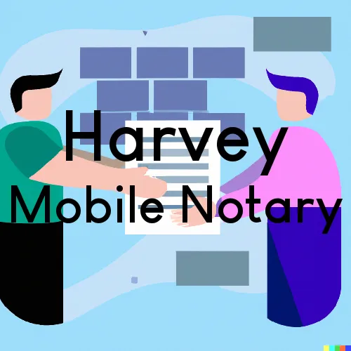 Harvey, ND Traveling Notary, “Gotcha Good“ 