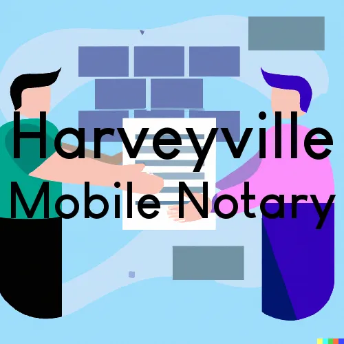 Harveyville, KS Mobile Notary and Traveling Signing Services 