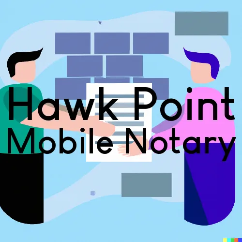Traveling Notary in Hawk Point, MO
