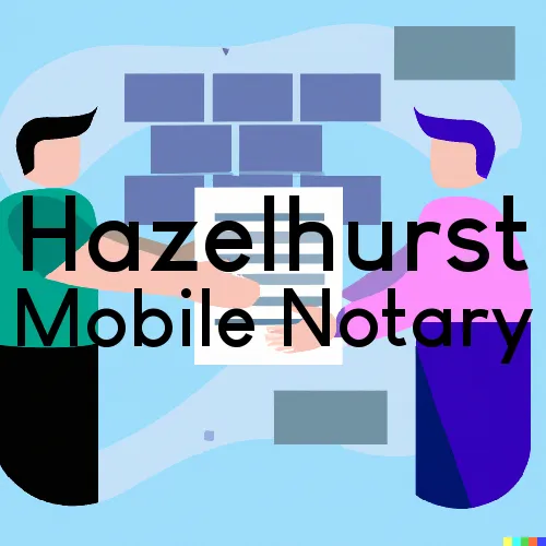 Hazelhurst, WI Traveling Notary Services