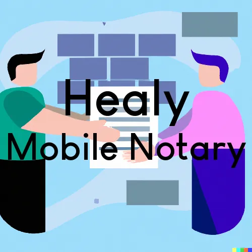 Healy, KS Mobile Notary Signing Agents in zip code area 67850