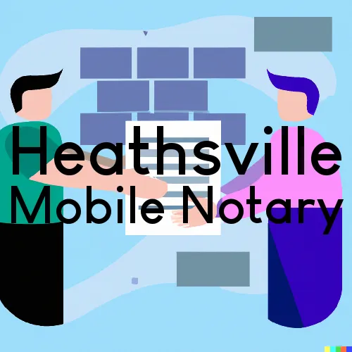 Heathsville, VA Mobile Notary Signing Agents in zip code area 22473