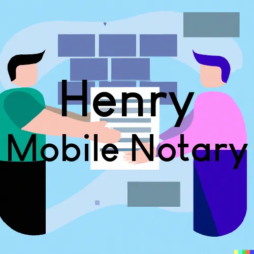 Traveling Notary in Henry, NE