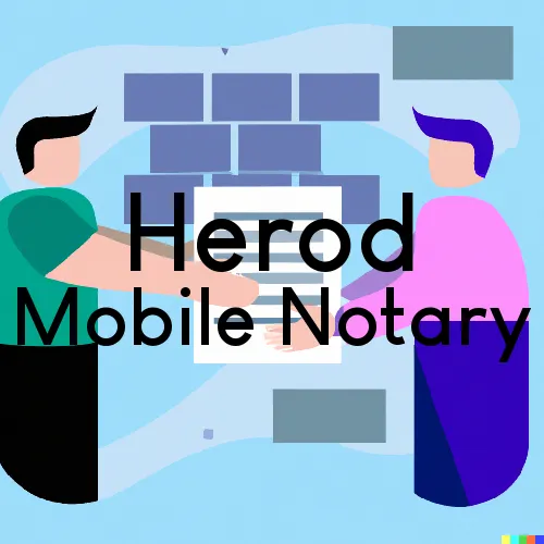 Herod, Illinois Online Notary Services