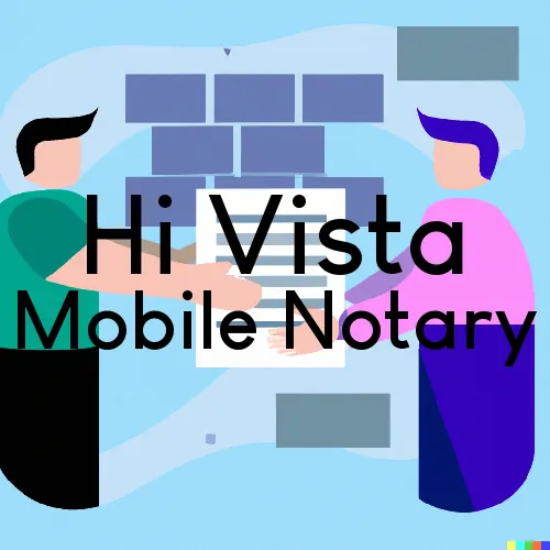 Hi Vista, CA Mobile Notary and Signing Agent, “Happy's Signing Services“ 