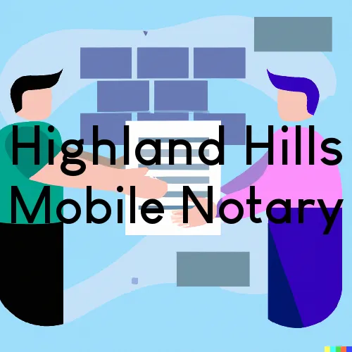 Traveling Notary in Highland Hills, OH