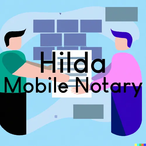 Hilda, SC Mobile Notary Signing Agents in zip code area 29813