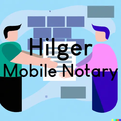 Traveling Notary in Hilger, MT