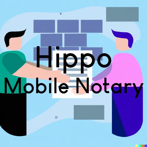 Hippo, KY Traveling Notary, “Benny's On Time Notary“ 