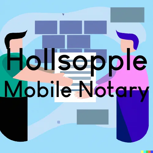 Hollsopple, PA Mobile Notary and Traveling Signing Services 