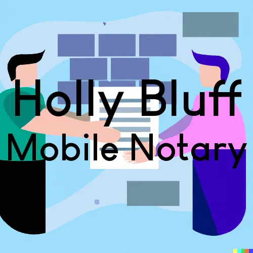 Traveling Notary in Holly Bluff, MS