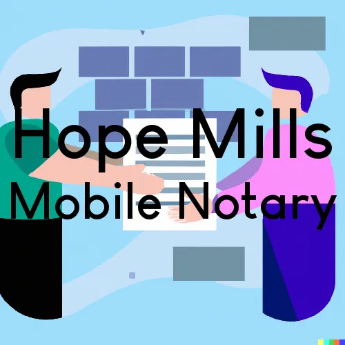 Hope Mills, NC Traveling Notaries and Signing Agents