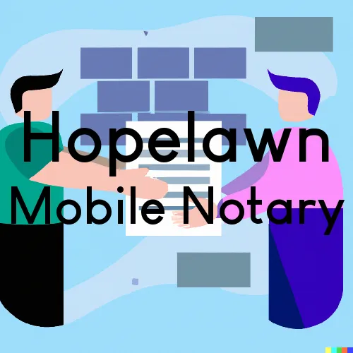 Hopelawn, NJ Traveling Notary, “Gotcha Good“ 