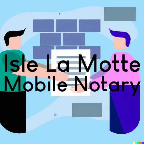 Isle La Motte, Vermont Traveling Notaries