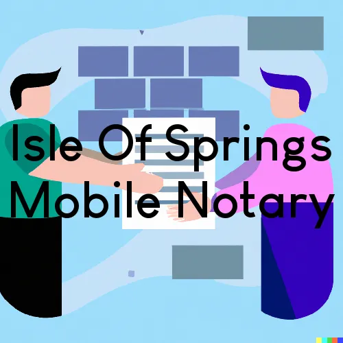 Isle Of Springs, ME Traveling Notary Services
