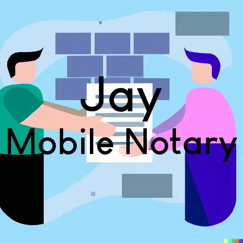 Jay, NY Mobile Notary Signing Agents in zip code area 12941