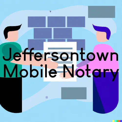 Jeffersontown, KY Traveling Notary Services