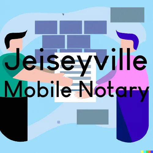 Traveling Notary in Jeiseyville, IL