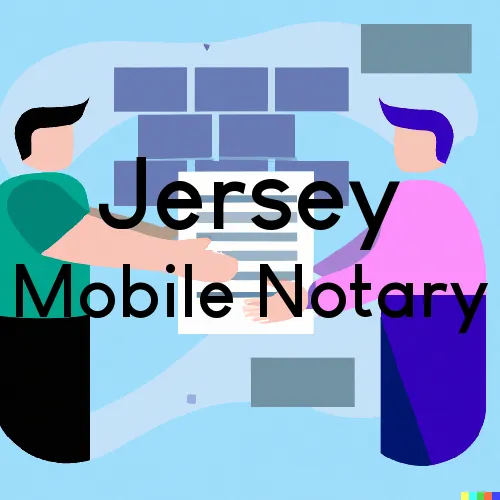 Jersey, AR Mobile Notary and Traveling Signing Services 