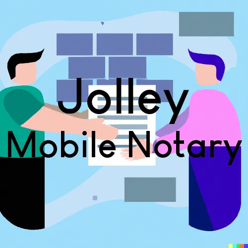 Jolley, IA Traveling Notary Services