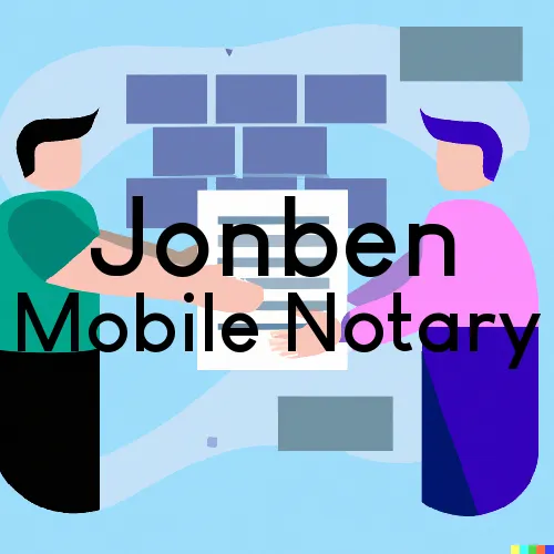 Traveling Notary in Jonben, WV