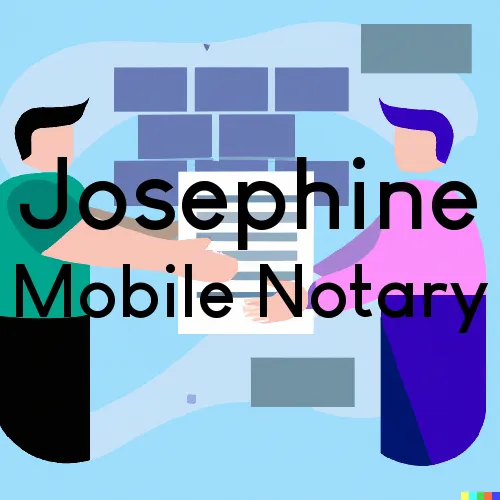 Josephine, TX Traveling Notary, “Munford Smith & Son Notary“ 