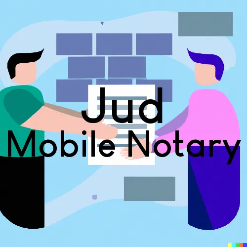 Jud, ND Traveling Notary Services