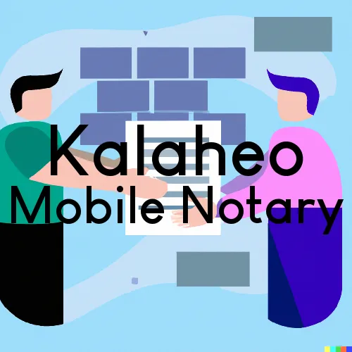 Kalaheo, HI Mobile Notary and Signing Agent, “Gotcha Good“ 