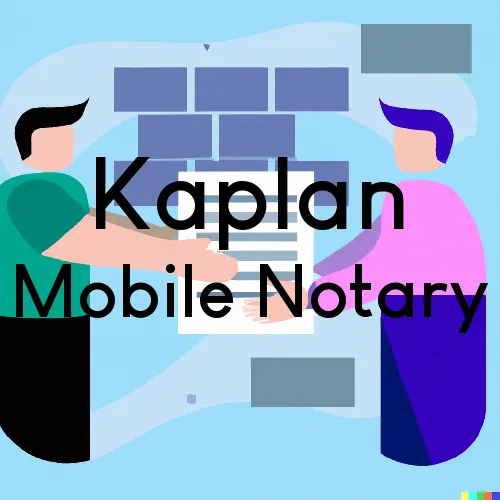 Traveling Notary in Kaplan, LA