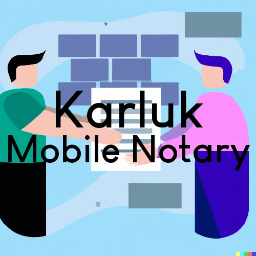 Karluk, AK Mobile Notary Signing Agents in zip code area 99608