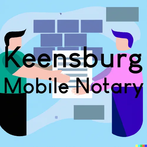 Keensburg, Illinois Online Notary Services