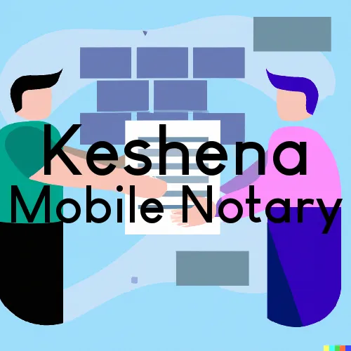 Keshena, Wisconsin Online Notary Services