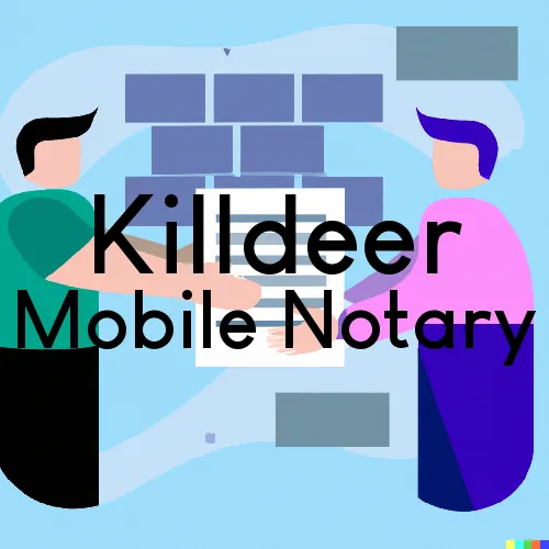 Killdeer, ND Traveling Notary Services
