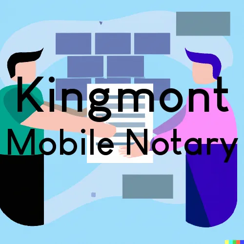Traveling Notary in Kingmont, WV