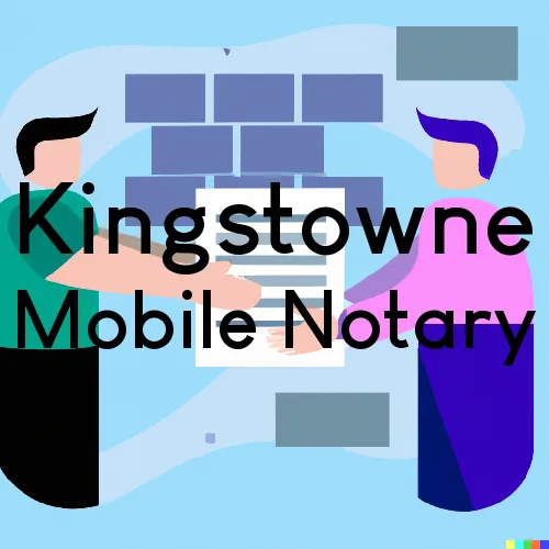 Kingstowne, VA Mobile Notary and Traveling Signing Services 