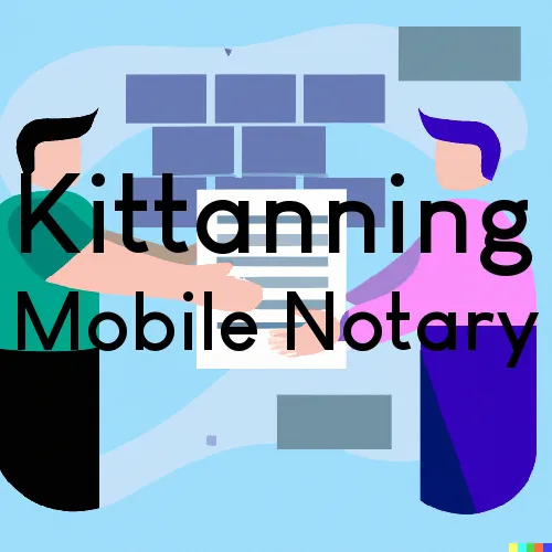 Traveling Notary in Kittanning, PA