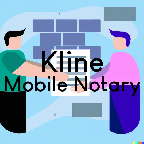 Kline, SC Mobile Notary Signing Agents in zip code area 29812